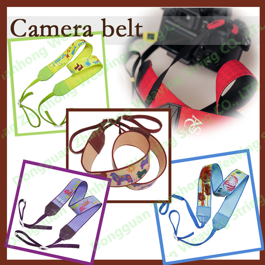 Custom made design webbing camera strap for camera accessory
