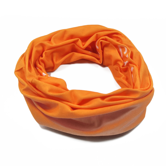 Orange clothing collar bandana headcloth for business gift