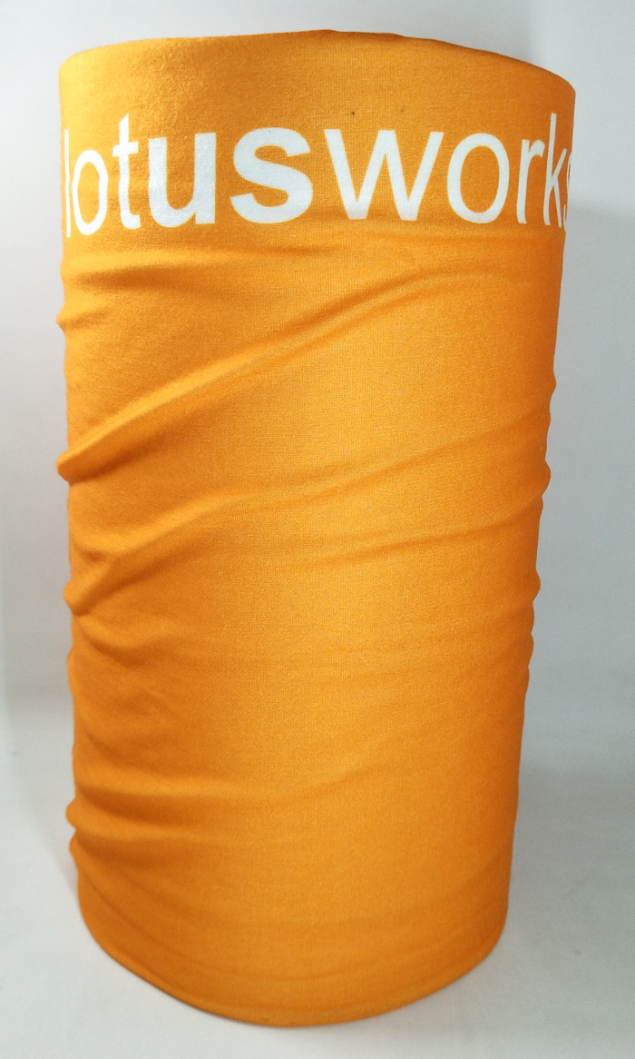 Orange clothing collar bandana headcloth for business gift