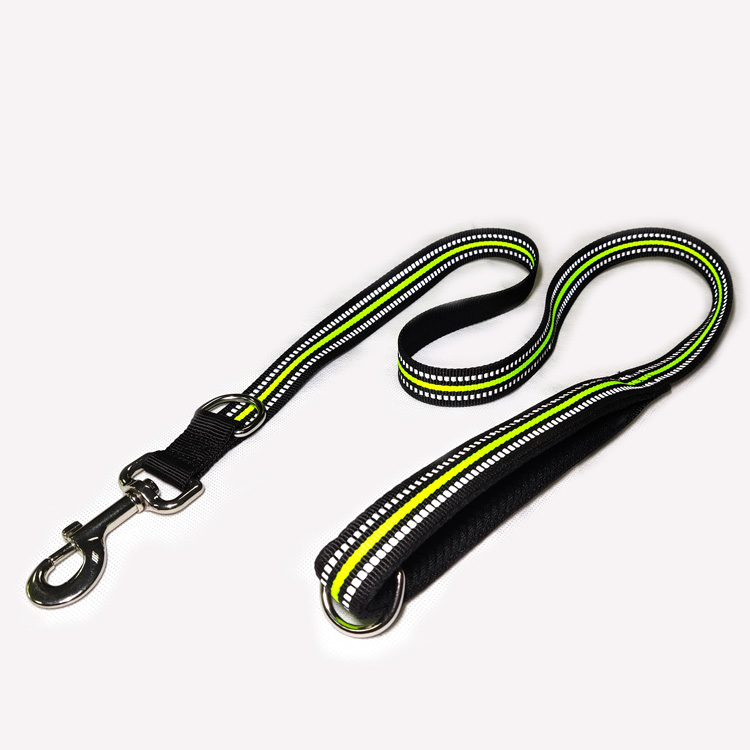 Big dog leash reflective dog lead nylon leash strap