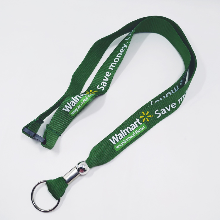 Wholesale price high qualitycolor cool portable lanyard with safety clip plstic breakaway