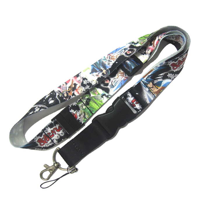 Personalised cell phone string sublimation polyester card holder lanyards