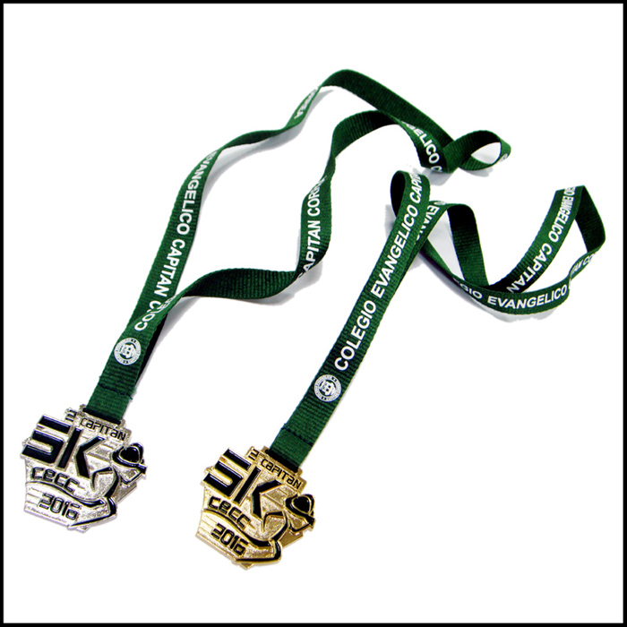 1.5 cm trophy badges award rope sling medal neck straps