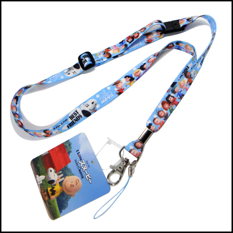 EVA card holder sublimation logo lanyard neck strap with printing card
