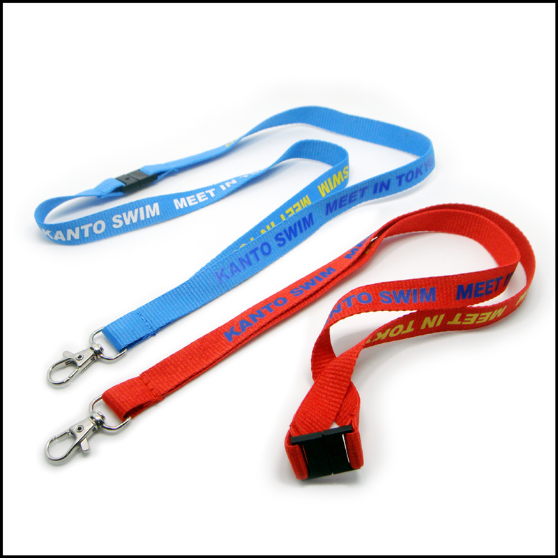 TOP supplier cheap custom personalized pvc id holder and yellow polyester lanyards 