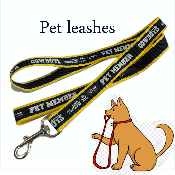 Polyester pet leash rope for dog products accessory