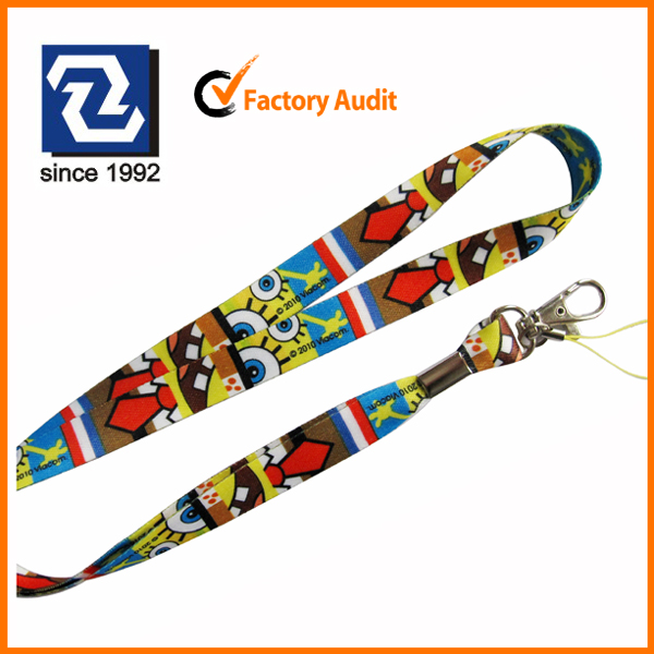 Small sublimation lanyards blank key chain for kids