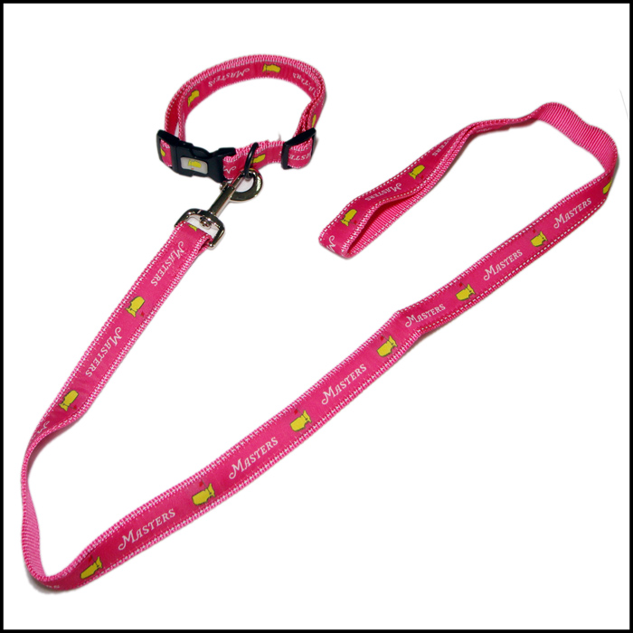 Webbing nylon satin dog leash material with premium nylon dog collar