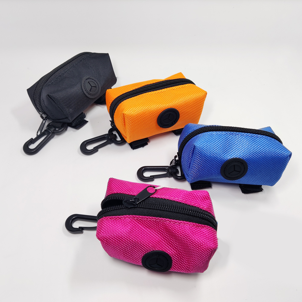 Colorful oxford fabric dog poop bag pet supplies for pet walking