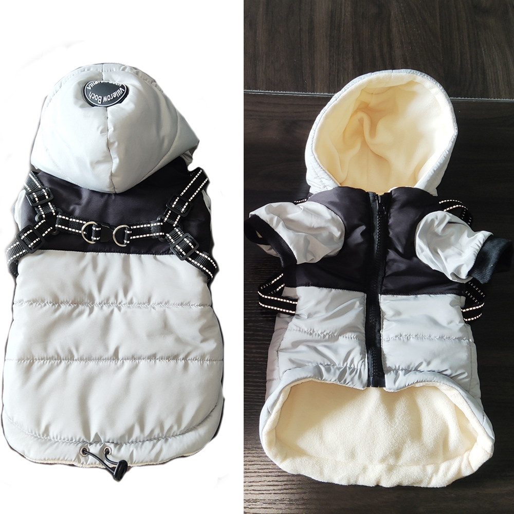 Custom design soft waterproof Winter warm pet coats 