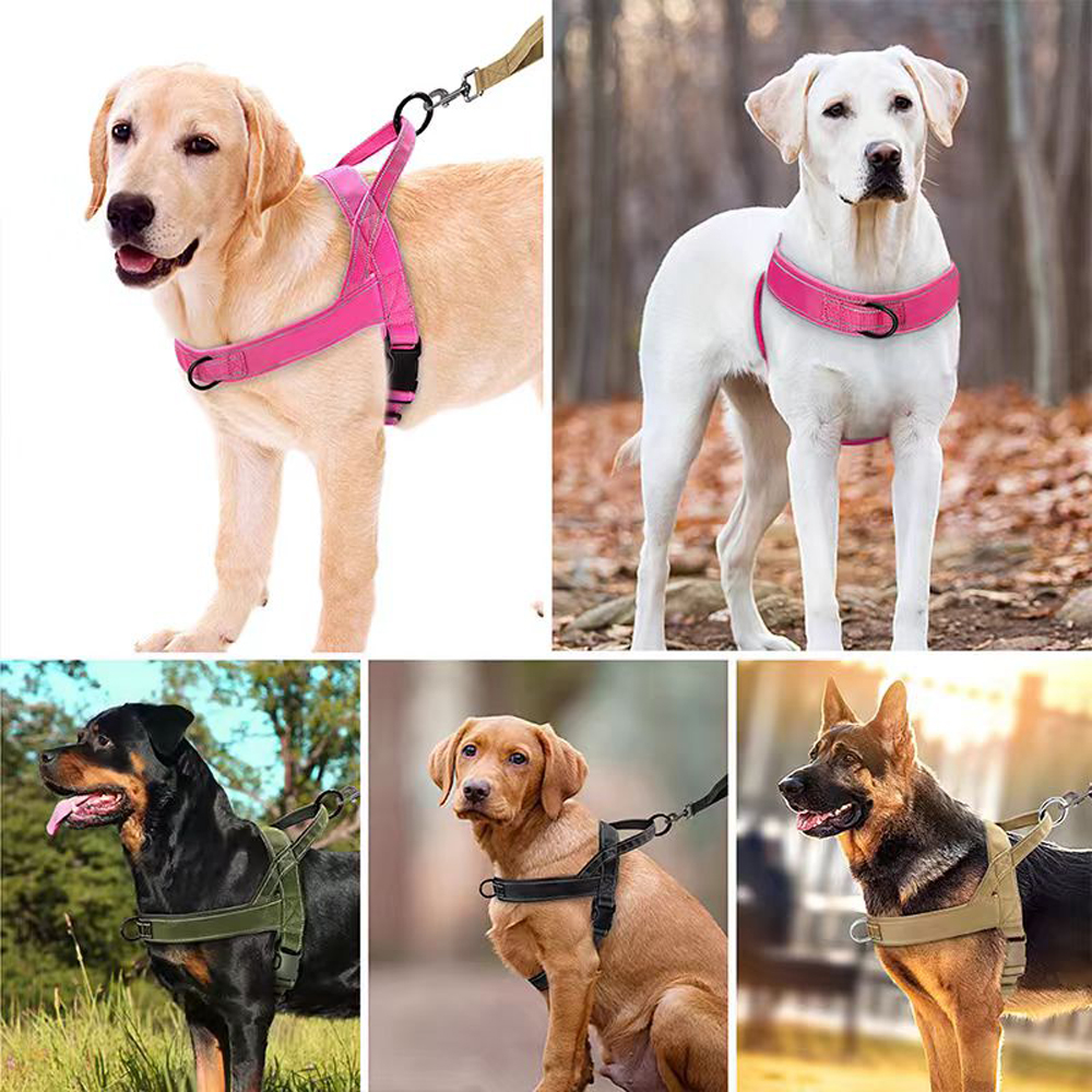 Nylon OEM Design Y Shaped Dog Lifting Harness Anti Pull Heavy Duty Dog Pet Harness Vest with handle