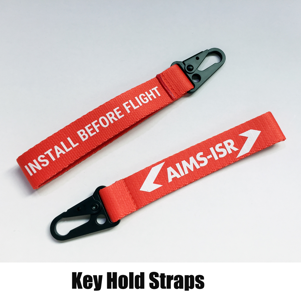 High Strength Tactical Polyester Webbing Key Ring Holder Strap