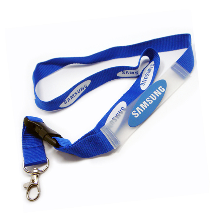 SAMSUNG带硅胶吊带工作证件套带厂牌挂绳